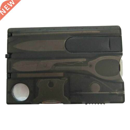 Purpose 10 In1 Credit Card Survival Tool Camping Tool 1 Box