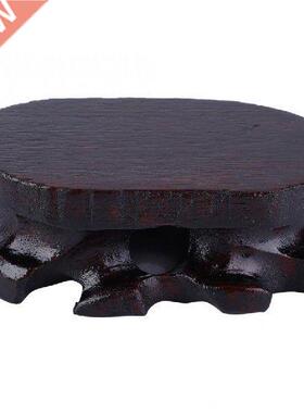 Retro Wooden Teawe Ornament Mini Statue Bracket Figurines