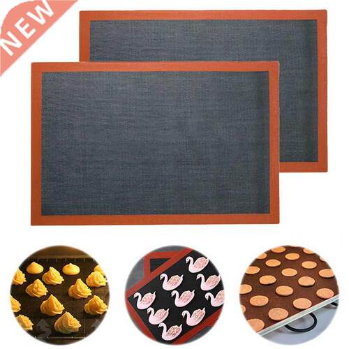 New Non-Stick Silicone Baking Mats Cookie Pad Rolling Dough