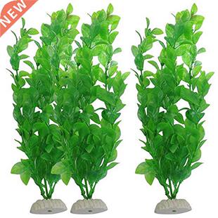 Aquarium Fish Tank Plants Artificial Green Seaweed Vivid Wat