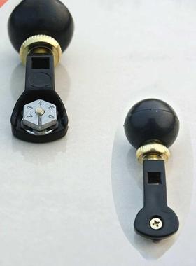 6 Wheel Compasses Circular Cutting 40cm Glass Cutter With Su