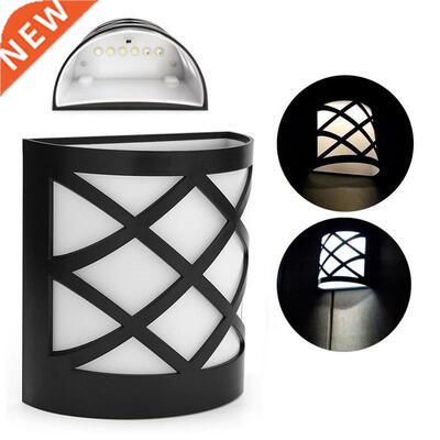 LED Solar Power Light Control Wall Light 6 LEDs Outdoor