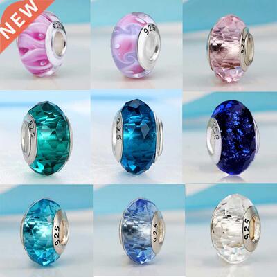 New European Colorful Lampwork Glass Bead Murano Plastic Aol