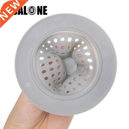 Kitchen Sink Strainer Silicone Drain Hair Catcher Tubroom