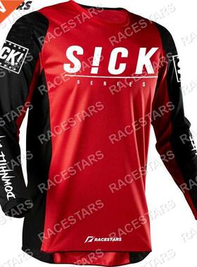 SICK Men's Long Sleeve Downhill Jersey MTB Motorcycle Jersey
