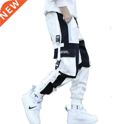 Sreetwear Men's Multi Pockets Cargo Harem Pants Hip Hop Casu