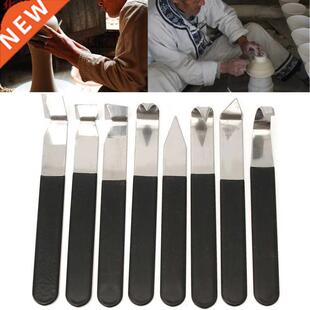8Pcs Stainless Steel Pottery Ceramics Tools Clay Sculpting C