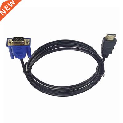 1M HDMI-compatible to VGA D-SUB Male Video Adapter Cable Lea