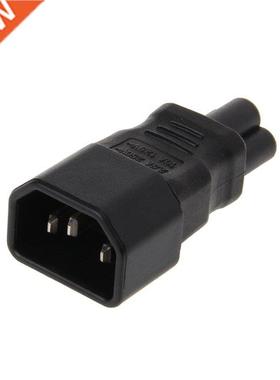 IEC 320 C14 3-Pin Male To C5 3-Pin Female Straight Power Plu