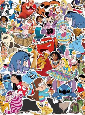 10/30/50/100PCS Cute Character Mickey Mouse The Lion King C