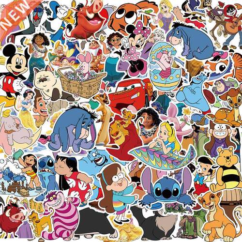 10/30/50/100PCS Cute Character Mickey Mouse The Lion King C