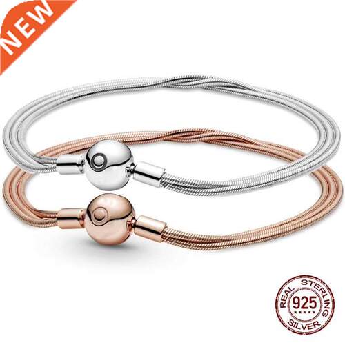 Style Classic S925 Sterling Silver Fit Original Pandora Brac