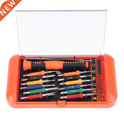14pcs Bits Set Tweezer Phone Computers Repair Tools Kits
