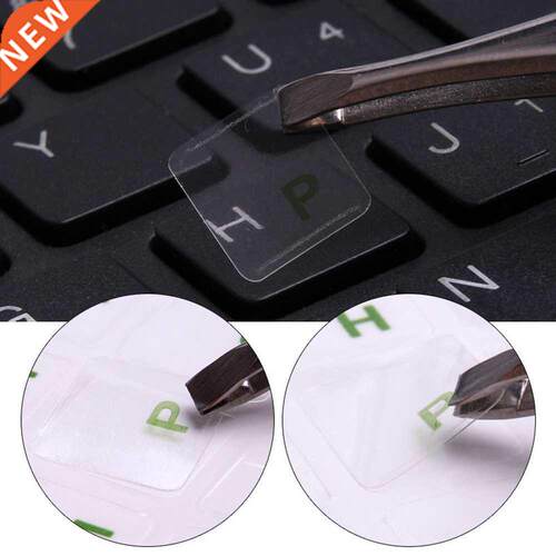 Transparent Russian Language Keyboard Letter Protector Stic
