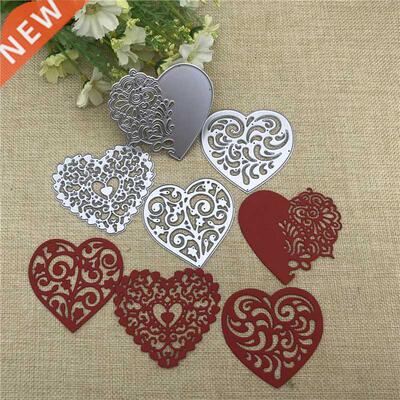 4pcs/set Lace Love Metal Cutting Dies Stencils For  Scrap