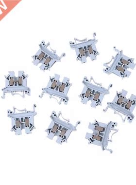 10pcs UK2.5B Din Rail Universal Terminal Blocks Screw Type W