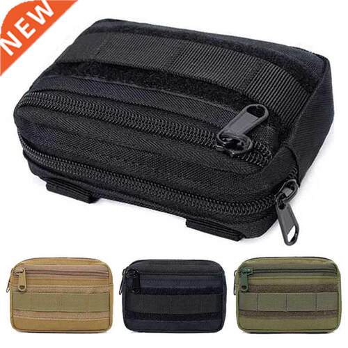 Double Layer Military EDC Pack Men Tactical Molle Waist Belt