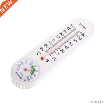 Wall Hung Hygrometer Temperature for Indoor Outdoor Garden O
