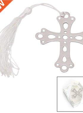 1PC ylish Metal Bookmark ationery Silver Color Gift