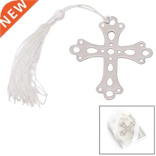 1PC ylish Metal Bookmark ationery Silver Color Gift