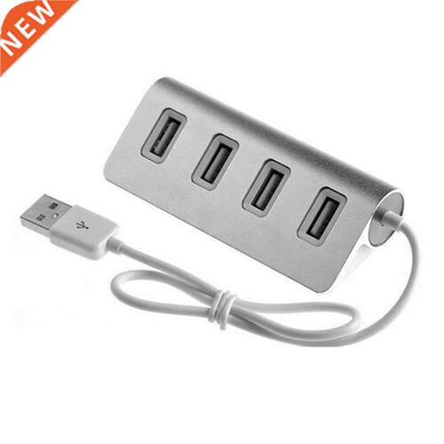 Portable Size Aluminum Alloy Super High Speed 4 Ports USB Hu