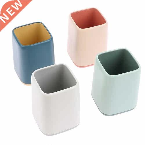 New Arrival ABS Pen Holder Desk Organizer Storage Box Kawaii