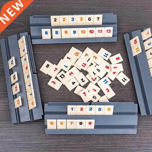 Israel Fast Moving Rummy Tile Classic Board Game 2-4People I