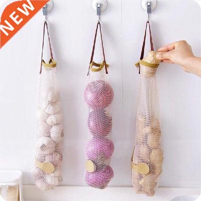 Kitchen Onion Potato orage Bag Hangable Fruit And