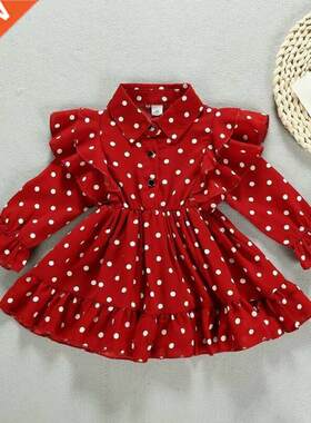 Blotona Christmas Toddler Kid Baby Girl Clothes Ruffle Swing