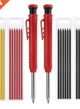Carpenter Pencils With Sharpener Set , Carpentry Markers,Lon