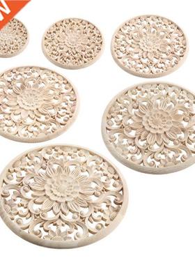 10/12/15/20/24/30cm Wooden Decal European-Style Wood Flower