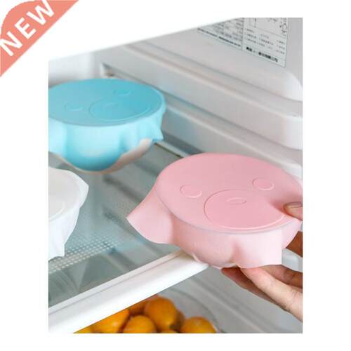 Hot Reusable Silicone Wrap Stretch Lid Grip Food Fresh Keepi