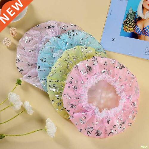 Hair Cap Waterproof Shower Cap Thicken Elastic Bath