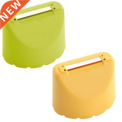 2 Pcs Creative Kitchen Vegetables Peeler Plastic Wide Mouth