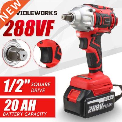 Violeworks Brushless Cordless Electric Impact Wrench Recharg