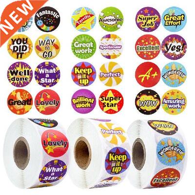 500pcs 2.5cm Reward ickers Encouragement ickers Roll
