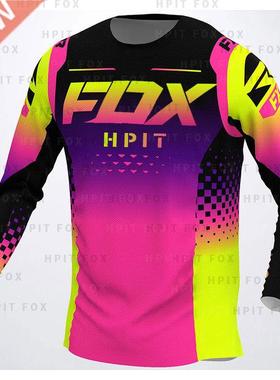 Men's Downhill Jersey Hpit Fox Mountain Bike Mtb Shirts Offr