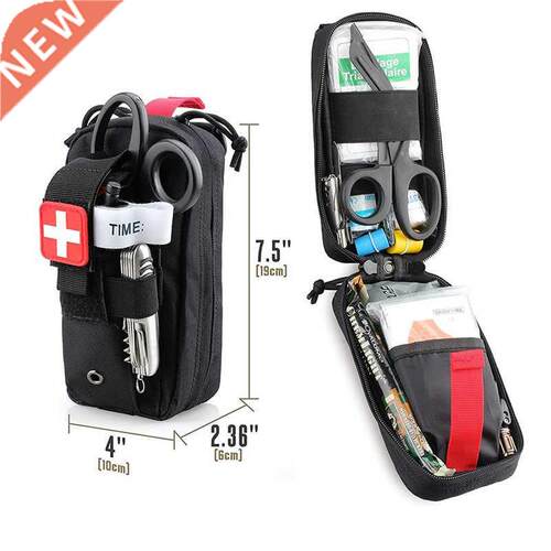 Tactical MOLLE Medical EDC Pouch Outdoor EMT First Aid Kit P