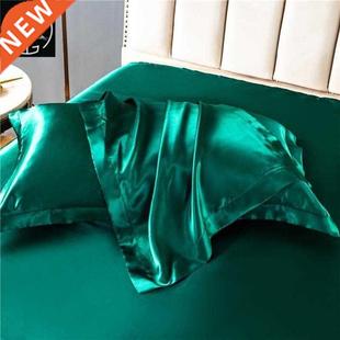 Imitation silk satin Pillowcase Silky Soft Pillow Case cover