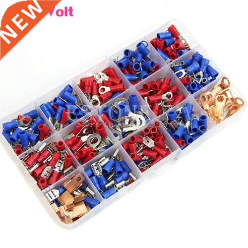 300Pcs Assorted Crimp Terminals Set Insulated Electrical Wir