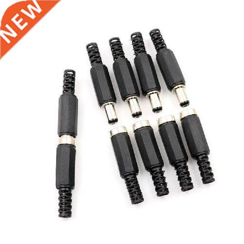 10pcs/set 12V/3A DC Power Female Plug Jack + Male Plug Jack