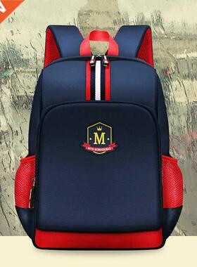 Pupil Students Children England Style Backpack School Bags F