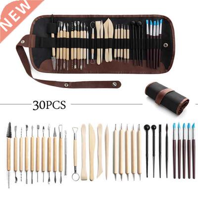 0pcs  Clay Pottery Tool Set Drill Pen Ceramics