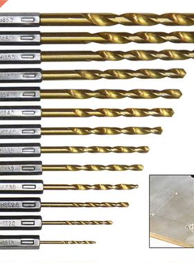 1/4 Hex Shank 1.5-6.5mm Twist 13pcs HSS Speed Steel Titanium