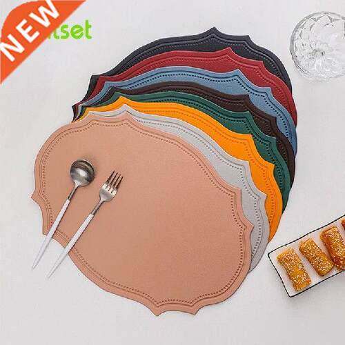 Vintage Leather Western Placemat Home Tablemat Coaster