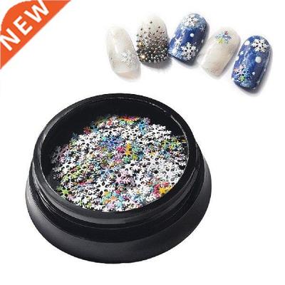 hot sale Multicolor Ultra-thin Christmas Snowflake Nail Art