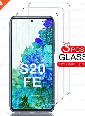 3PCS HD Clear Tempered Glass for Samsung Galaxy S20FE S20 FE
