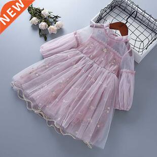 3-7 Year High quality girl clothes 2022 new spring faion c