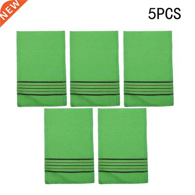 3/5Pcs Korean taly Exfolatng Body-Scrub Glove Towel Green