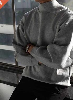 Sweatshirt Men's Long-sleeved Loose Korean Style Autumn Tren